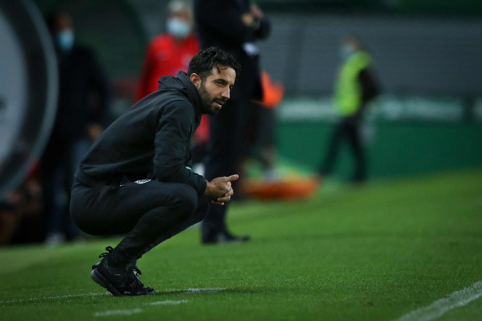 Ruben Amorim during Sporting's match against Maritimo on May 19, 2021.