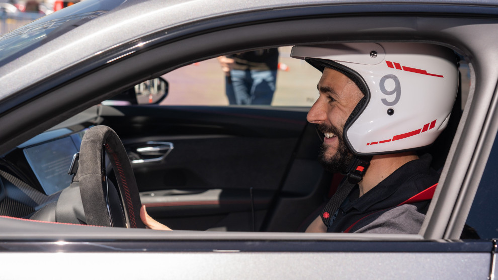 Karim Benzema - Real Madrid - Audi RS e-tron GT - Circuito del Jarama