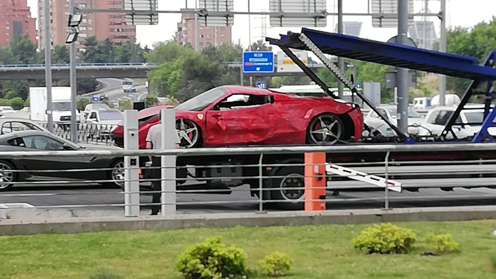 Accidente Ferrari 458 Spider - Circuito del Jarama