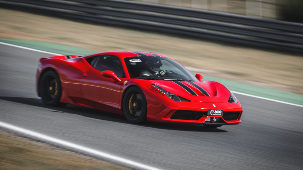 Accidente Ferrari 458 Spider - Circuito del Jarama