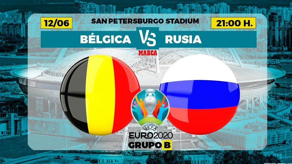 Bélgica- Rusia: Bélgica arranca sin De Bruyne y con Hazard en el banquillo