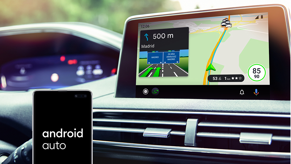 Conectar Coyote con Android Auto permite visualizar mejor sus servicios mientras conducimos.