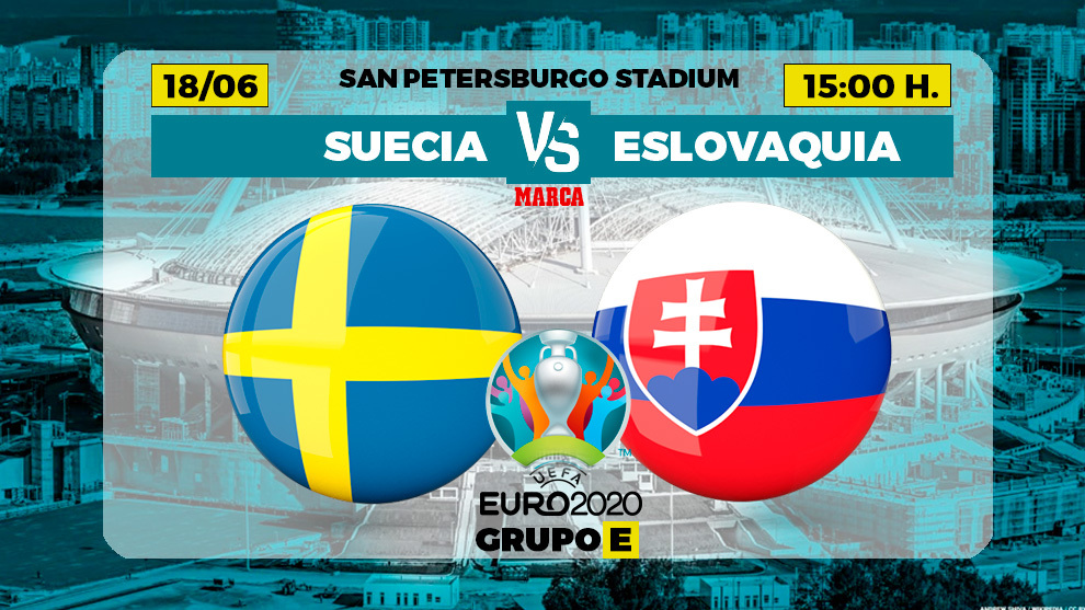 Suecia Eslovaquia Eurocopa - Donde ver Canal TV Horario Partidos Futbol hoy