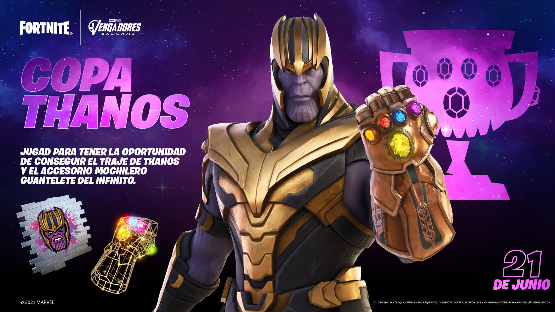 Thanos vuelve a conseguir su skin en la Copa Thanos | Marca