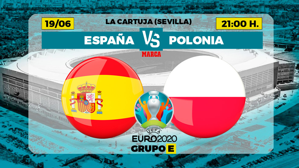 España vs Polonia - horario - donde ver - TV - hoy - hora