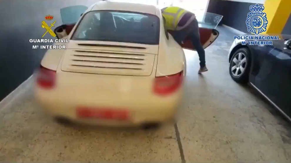 Porsche 911 robado