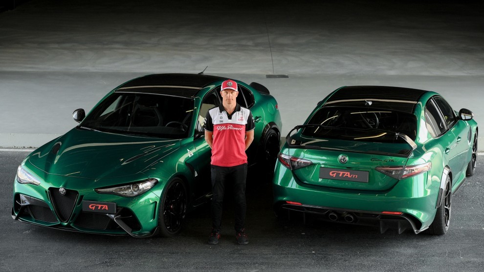 Kimi Raikkonen - Alfa Romeo Giulia GTA - Alfa Romeo Giulia GTAm - Balocco - test drive