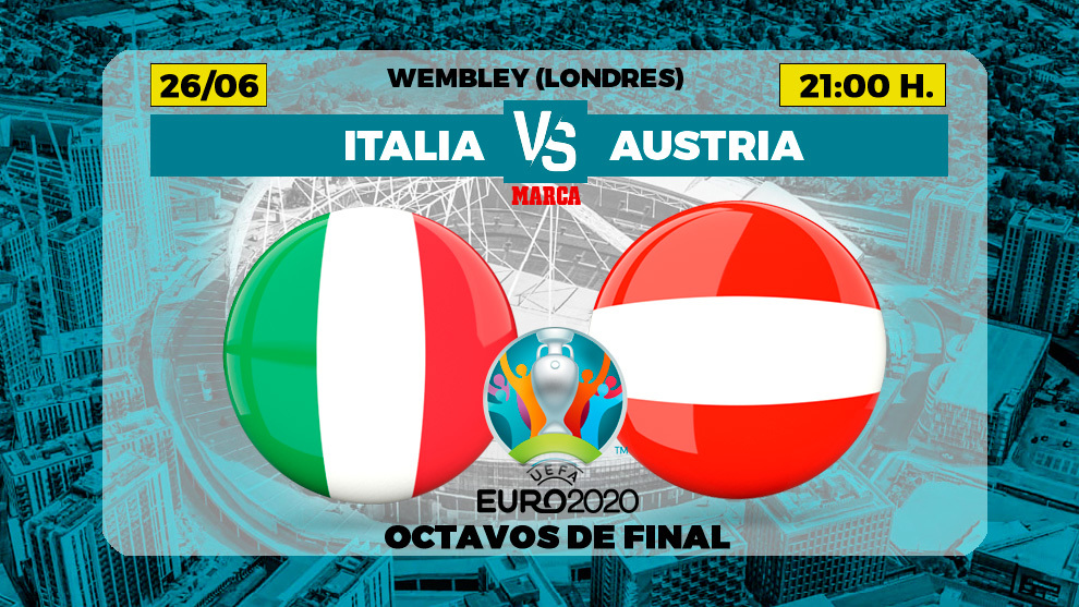 Italia vs Austria: A Wembley se va por Wembley