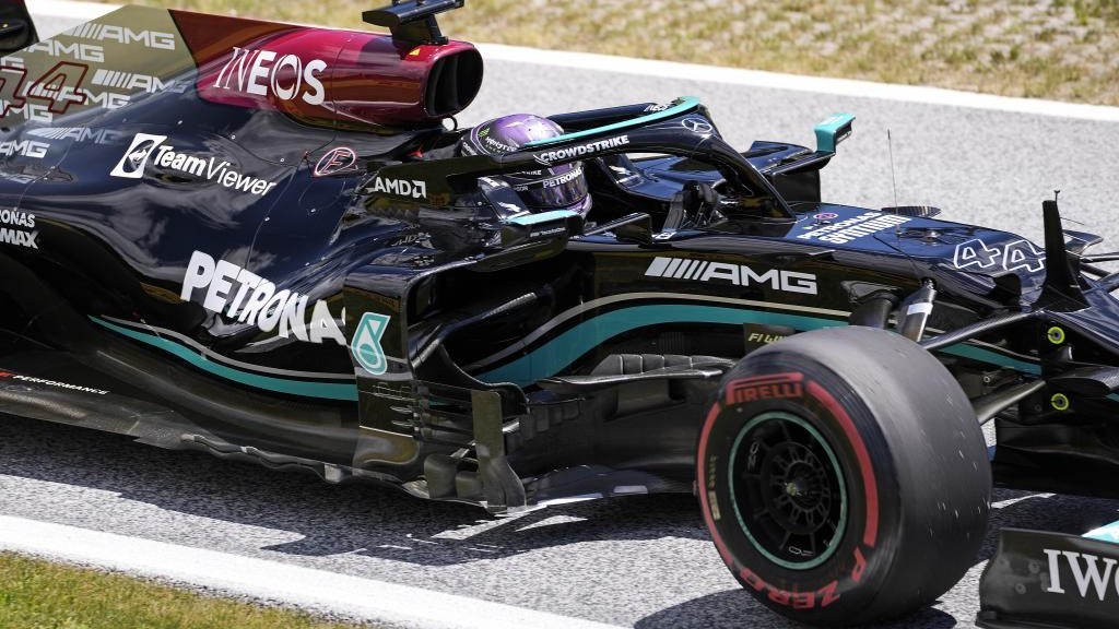 Lewis Hamilton, en los Libres 3 del GP de Estiria 2021.