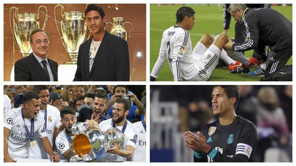 La década prodigiosa de Varane... y el guiño del Real Madrid