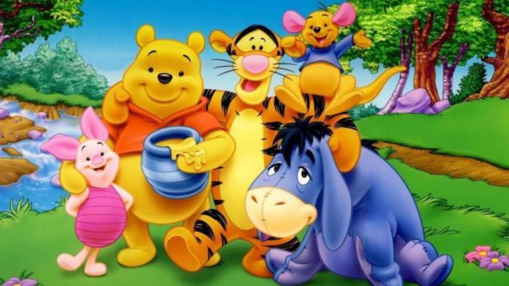Los personajes de 'Winnie the Pooh' en el Bosque de los Cien Acres