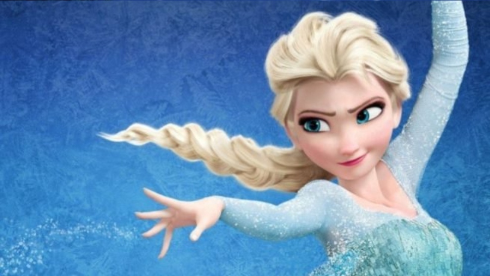 Elsa en 'Frozen'.