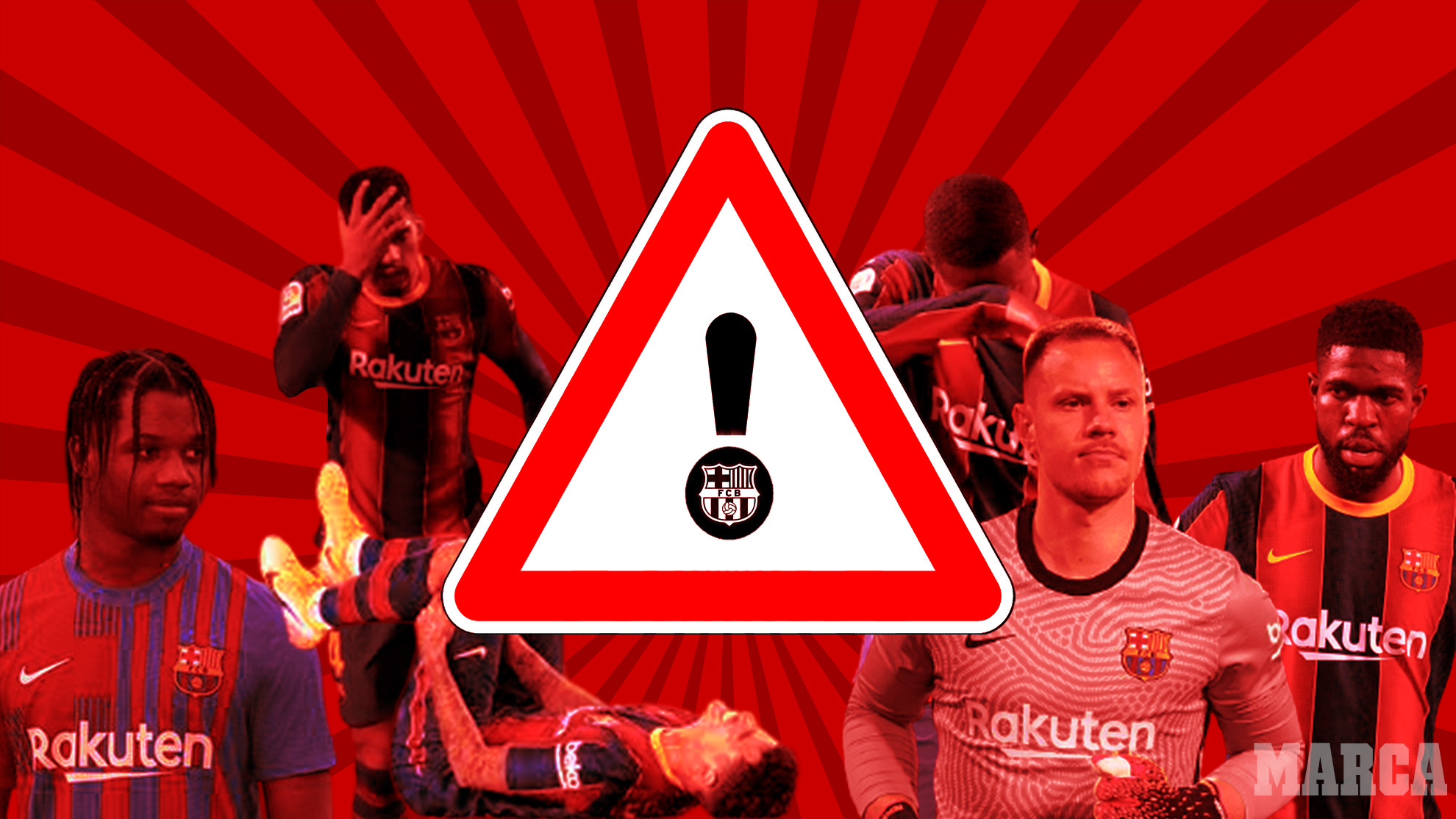 El Barça empieza la pretemporada con dudas sobre el estado de varios jugadores