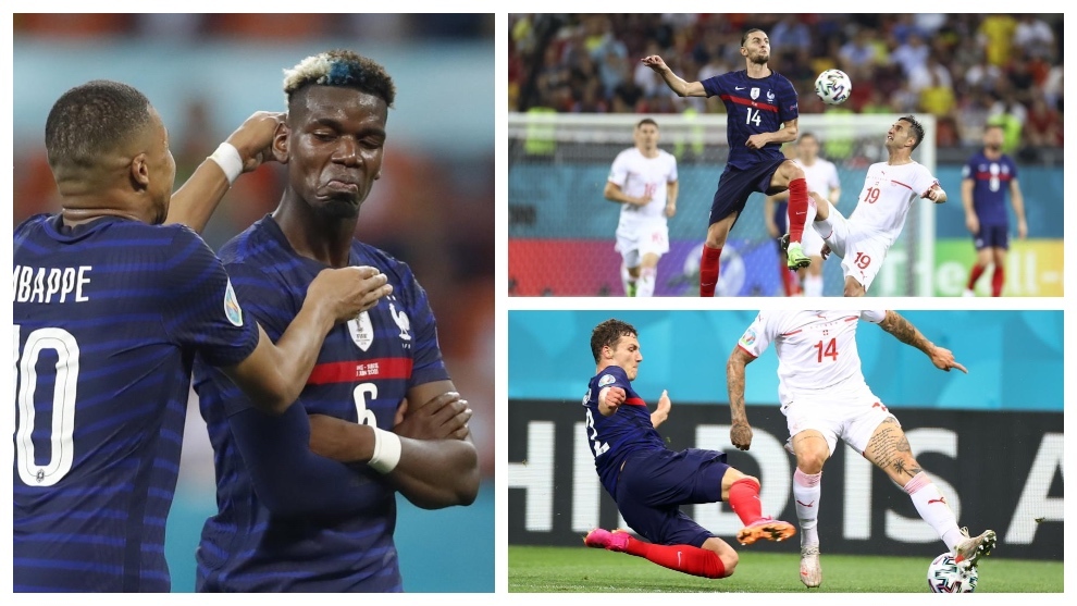 Los jugadores franceses mostraron una pésima imagen en el partido.