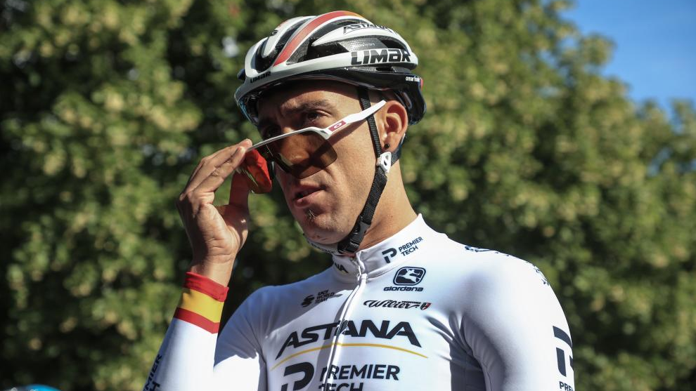 Omar Fraile, durante este Tour de Francia