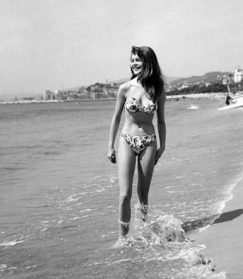 Brigitte Bardot, en el Festival de Cannes de 1953