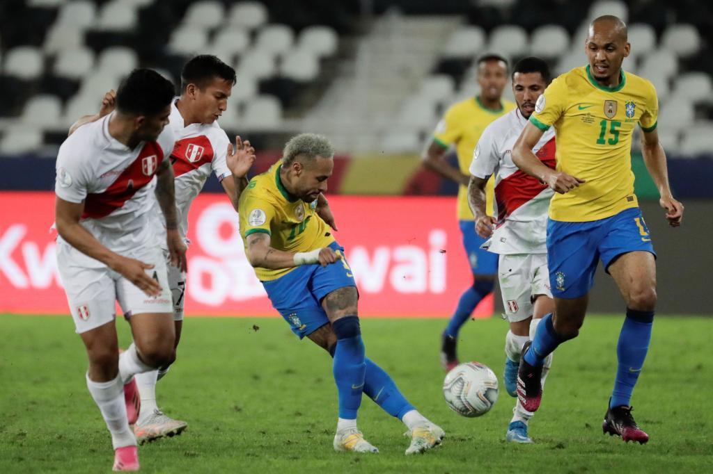 Neymar Brazil Copa America Argentina