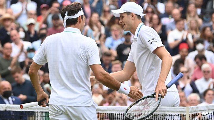 Roger Federer, eliminado de  Wimbledon por Hubert Hurkacz