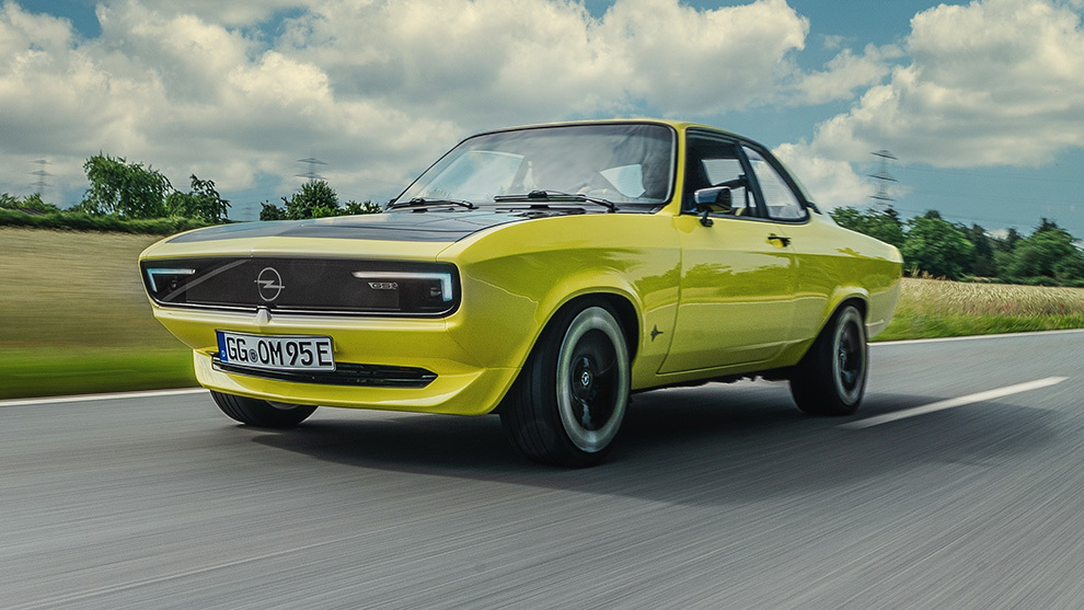 Opel Manta - Opel Manta GSe - Restomod - elektromod - eléctrico - deportivo - revival