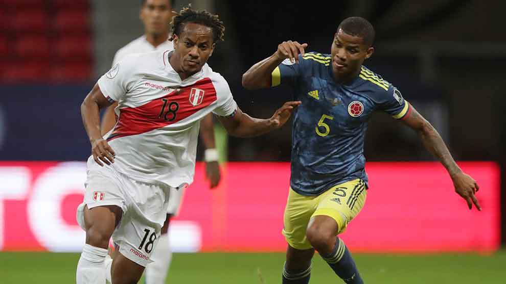 Colombia vs Peru en vivo y en directo online: resultado Copa América 2021.