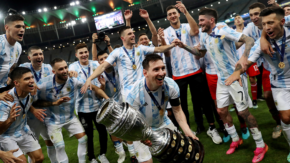 Argentina vuelve a ganarle una final de Copa América a Brasil
