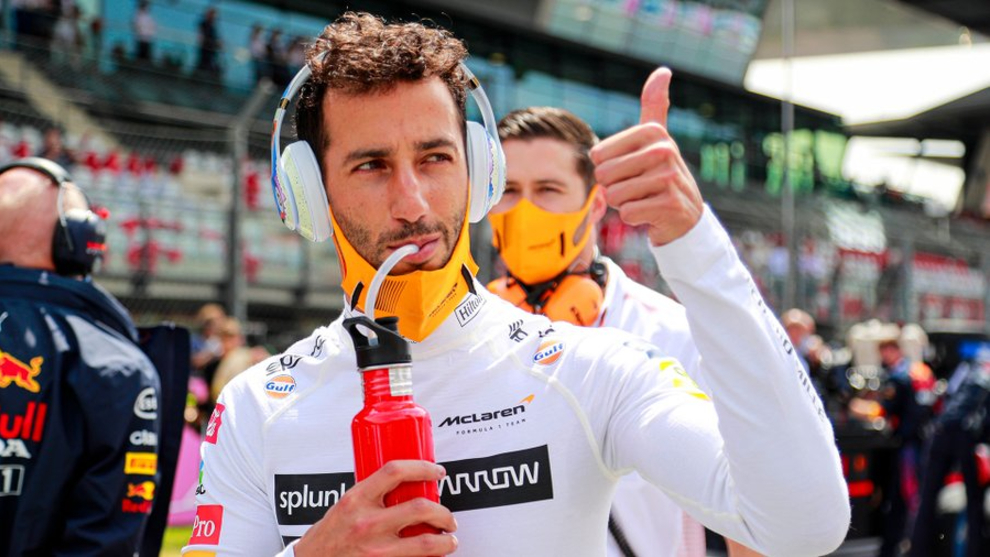 Daniel Ricciardo en el GP de Austria