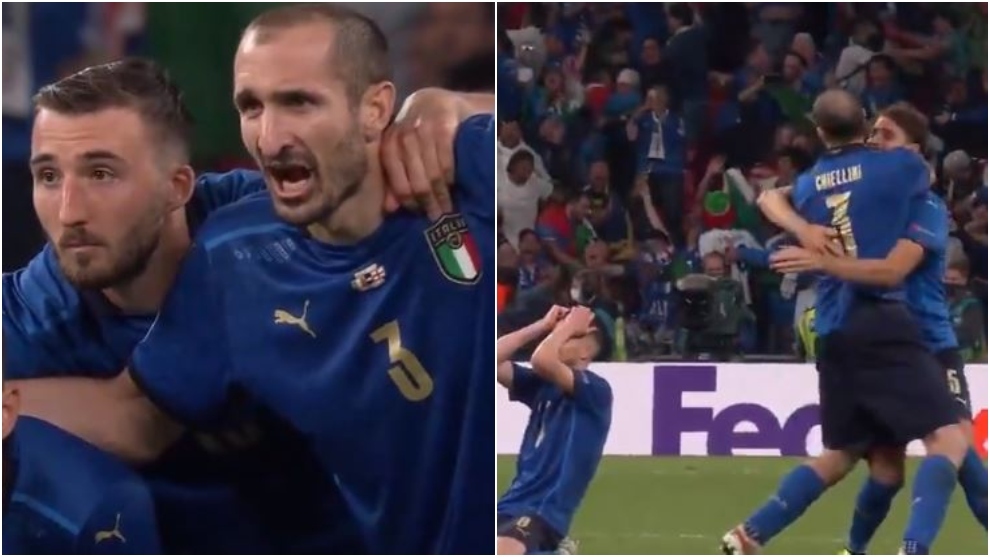 ¿Menciona Chiellini a 'Kiricocho' cuando Inglaterra falla el último penalti ante Italia?