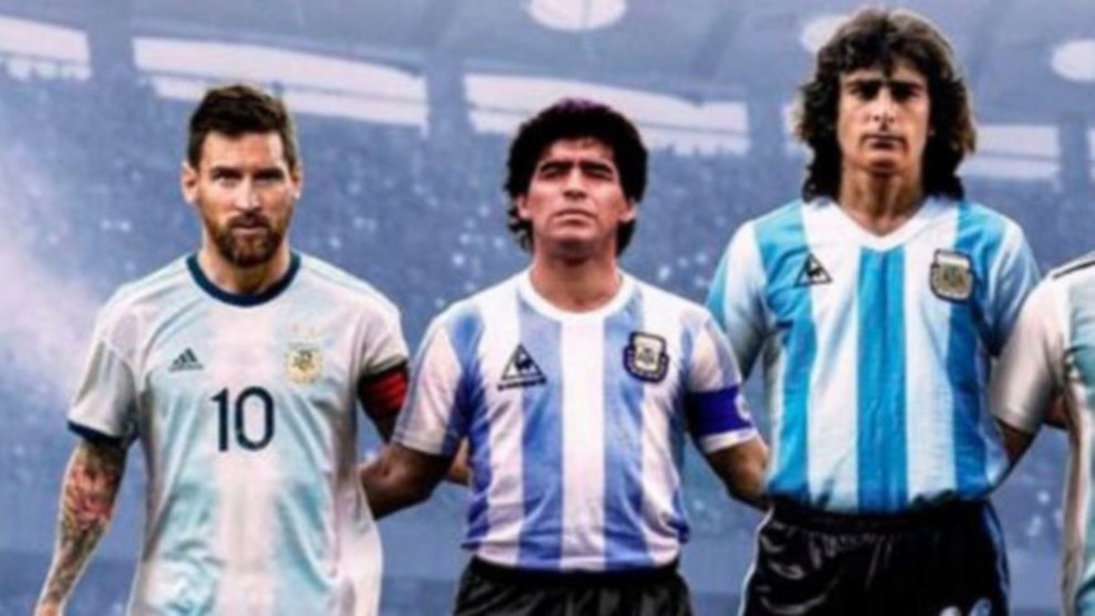 Messi, Maradona and Kempes