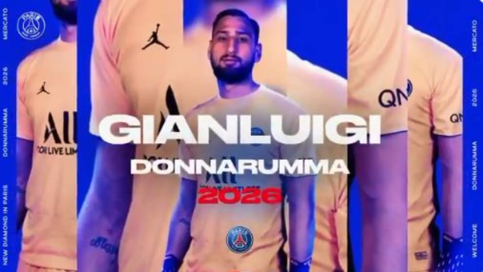 Gianluigi Donnarumma, nuevo jugador del PSG