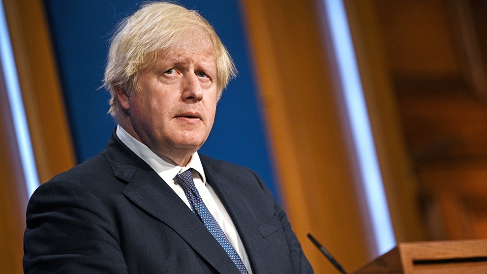 Boris Johnson, primer ministro británico, indignado por el racismo.