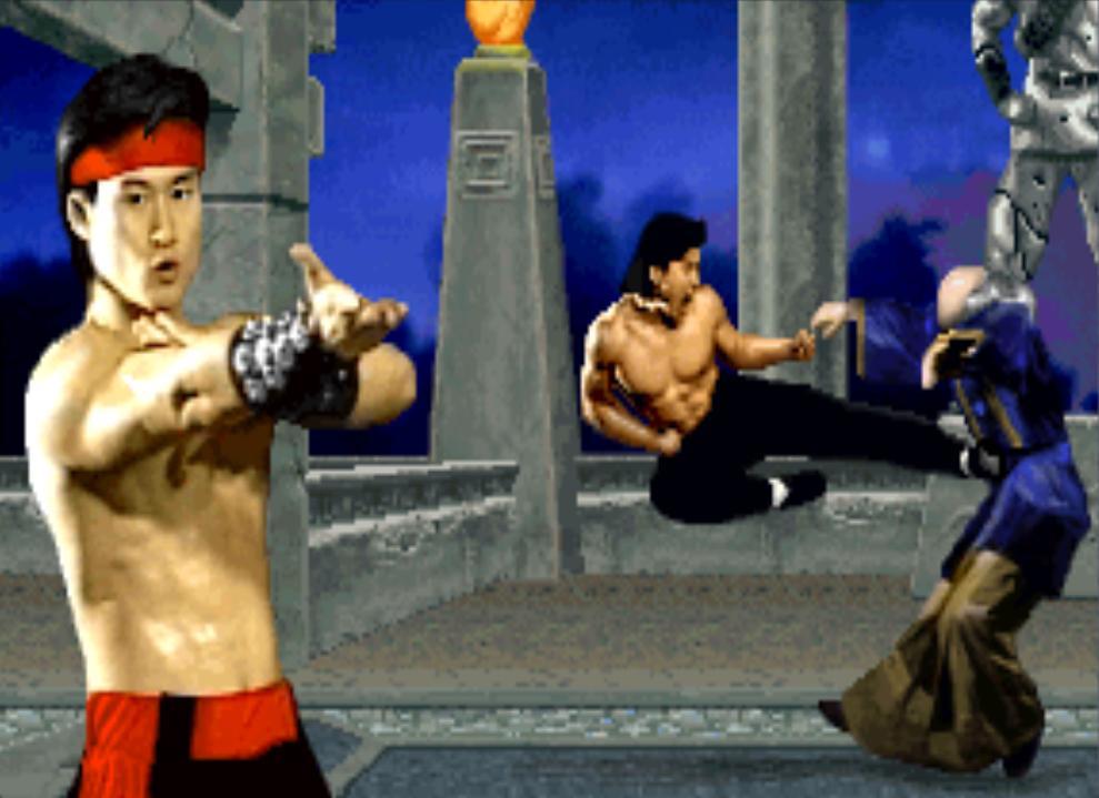 Bruce Lee Liu Kang en Mortal Kombat