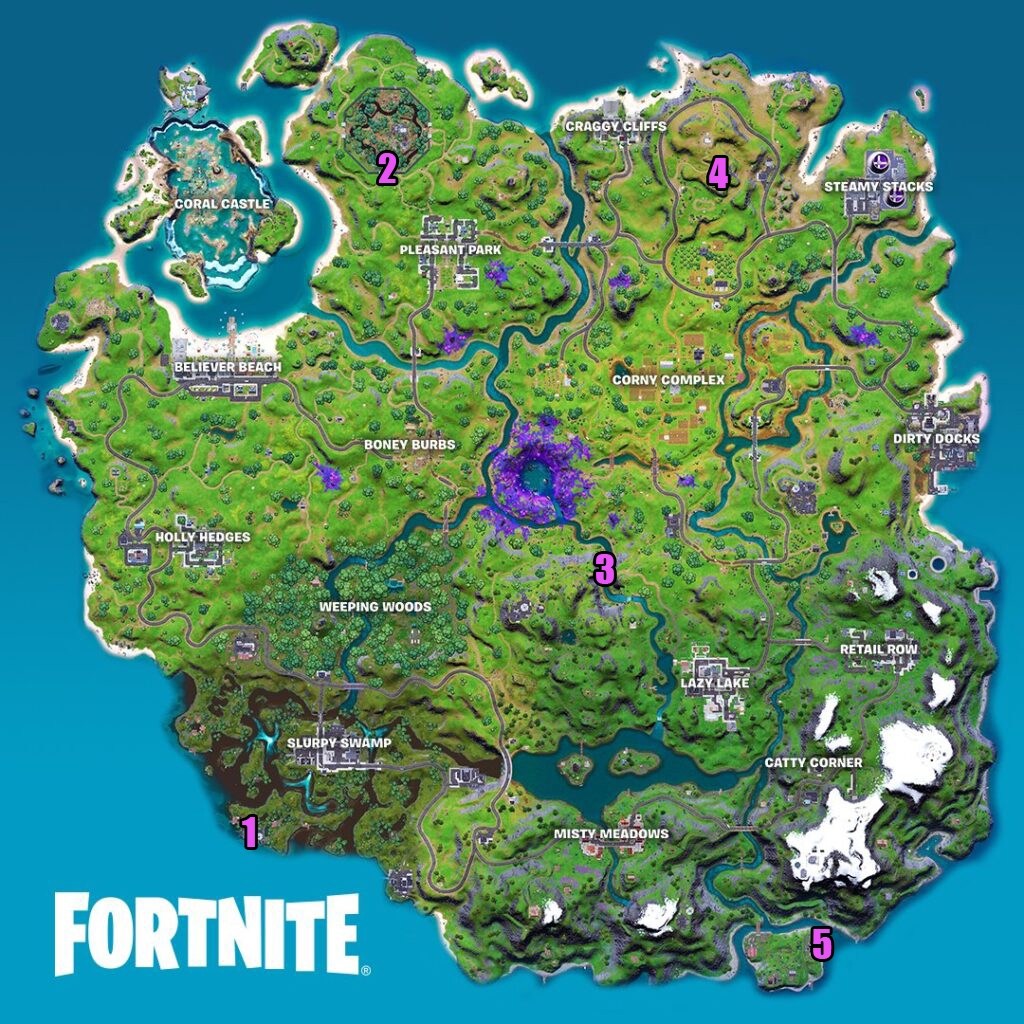 Artefactos Alienígenas Fortnite.
