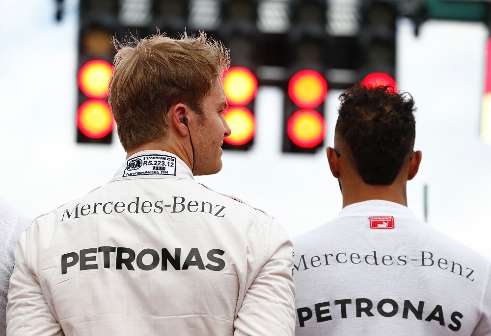 Hamilton Y Rosberg en Alemania 2016