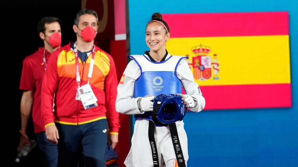 Adriana Cerezo, en su debut olímpico en Tokio.