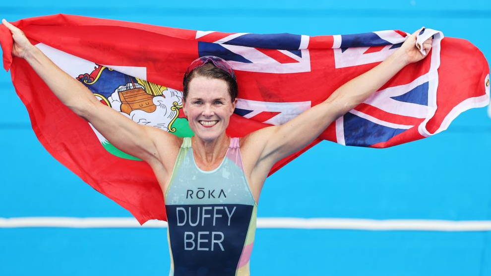 Flora Duffy, oro olímpico en triatlón