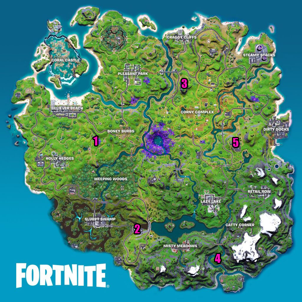 Artefactos Alienígenas Fortnite
