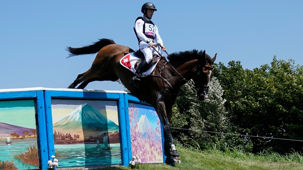 Sacrifican al caballo 'Jet Set' tras sufrir una grave lesión en el concurso completo