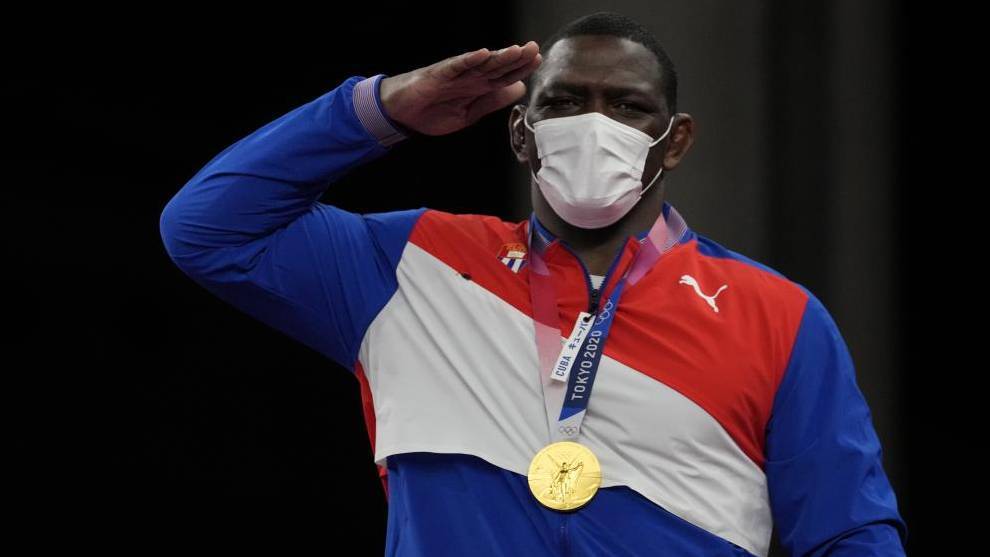 El luchador cubano es el único en conquistar cuatro oros consecutivos.