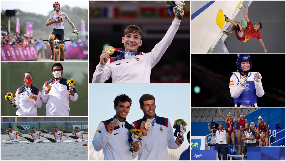 Todos los medallistas españoles en los Juegos de Tokio