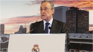 El presidente del Real Madrid, Florentino Prez.