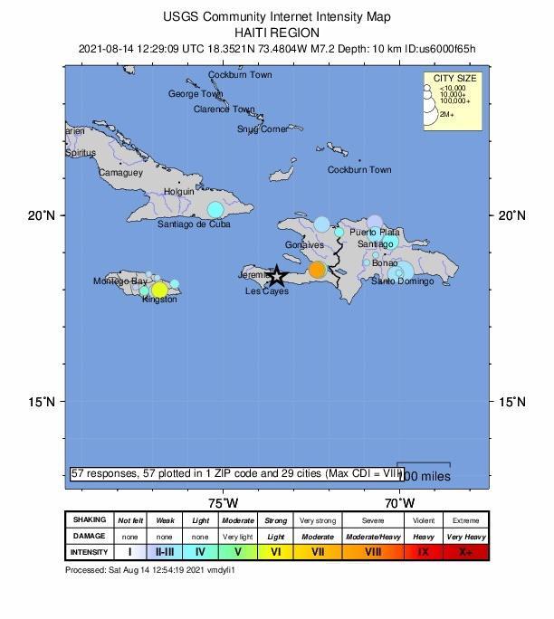 Las vctimas confirmadas del terremoto de Hait superan ya las 700