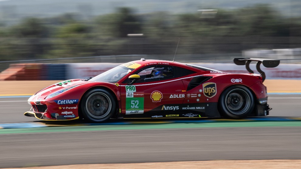 Miguel Molina - 24 horas de Le Mans 2021 - Ferrari - entrevista - GTE Pro