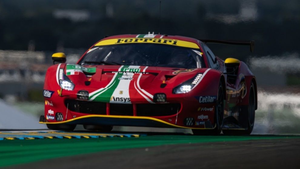 Miguel Molina - 24 Horas de Le Mans 2021 - clasificacin - Ferrari - rcord de pista