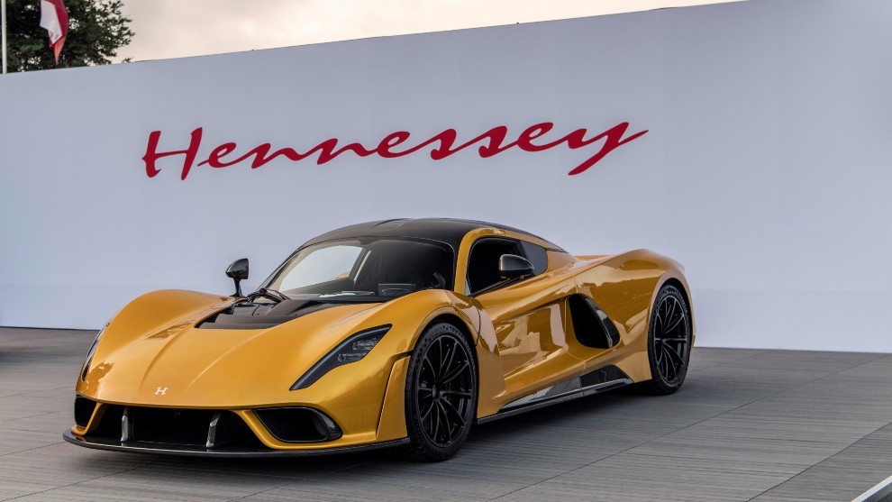 Hennessey Venom F5 - rcord de velocidad - 500 km/h - todo vendido - hypercar - Pebble Beach