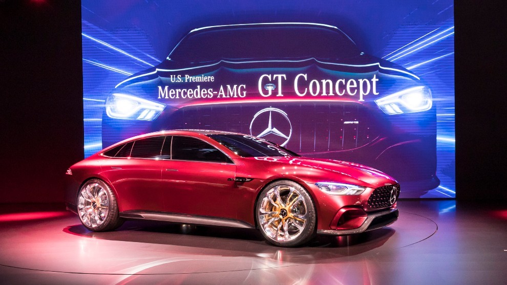 Mercedes-AMG GT E-Performance - hbrido enchufable - deportivo - Saln de Munich 2021