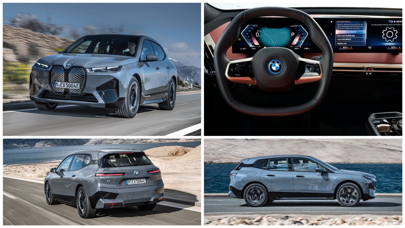 El BMW iX eléctrico, en imágenes