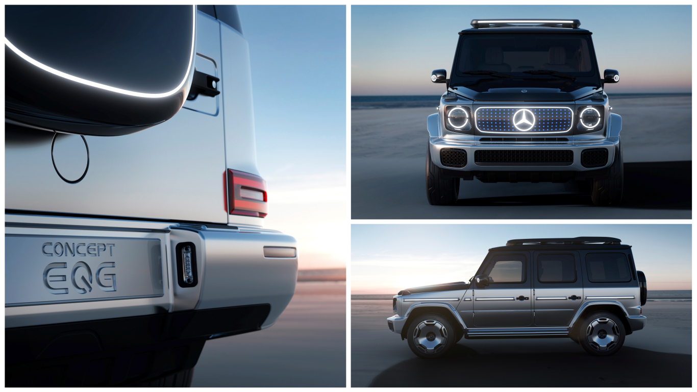 El Mercedes-Benz Concept EQG, en imágenes