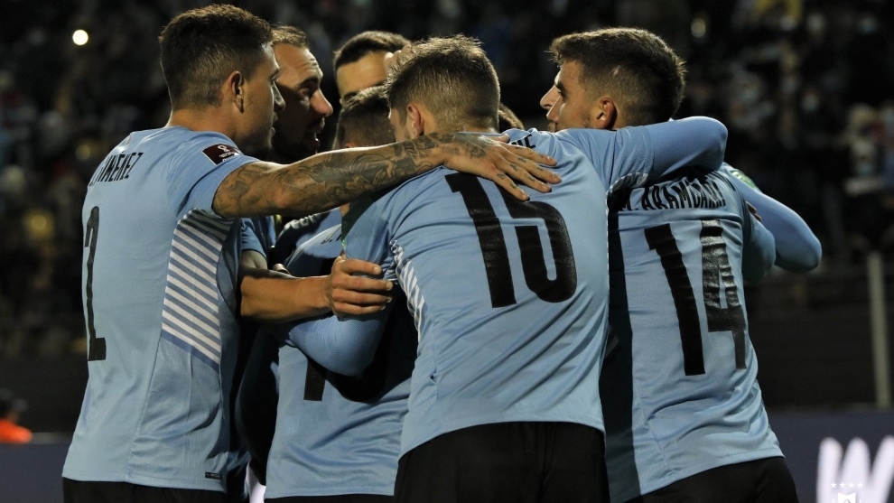 Uruguay vence a Bolivia en Montevideo.