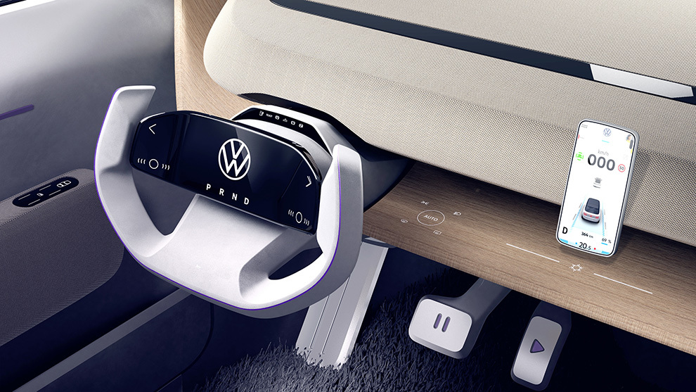 Volkswagen ID.Life - Salon del automovil de Munich 2021 - IAA 2021 - coche elctrico - interior de cine - ID.2 - made in Spain