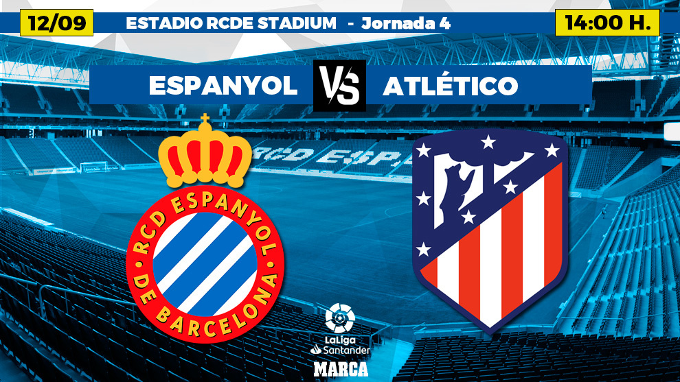 La Liga Santander: Espanyol Atlético de Madrid: Horario y dónde ver en TV hoy el partido de la jornada 4 Primera División |
